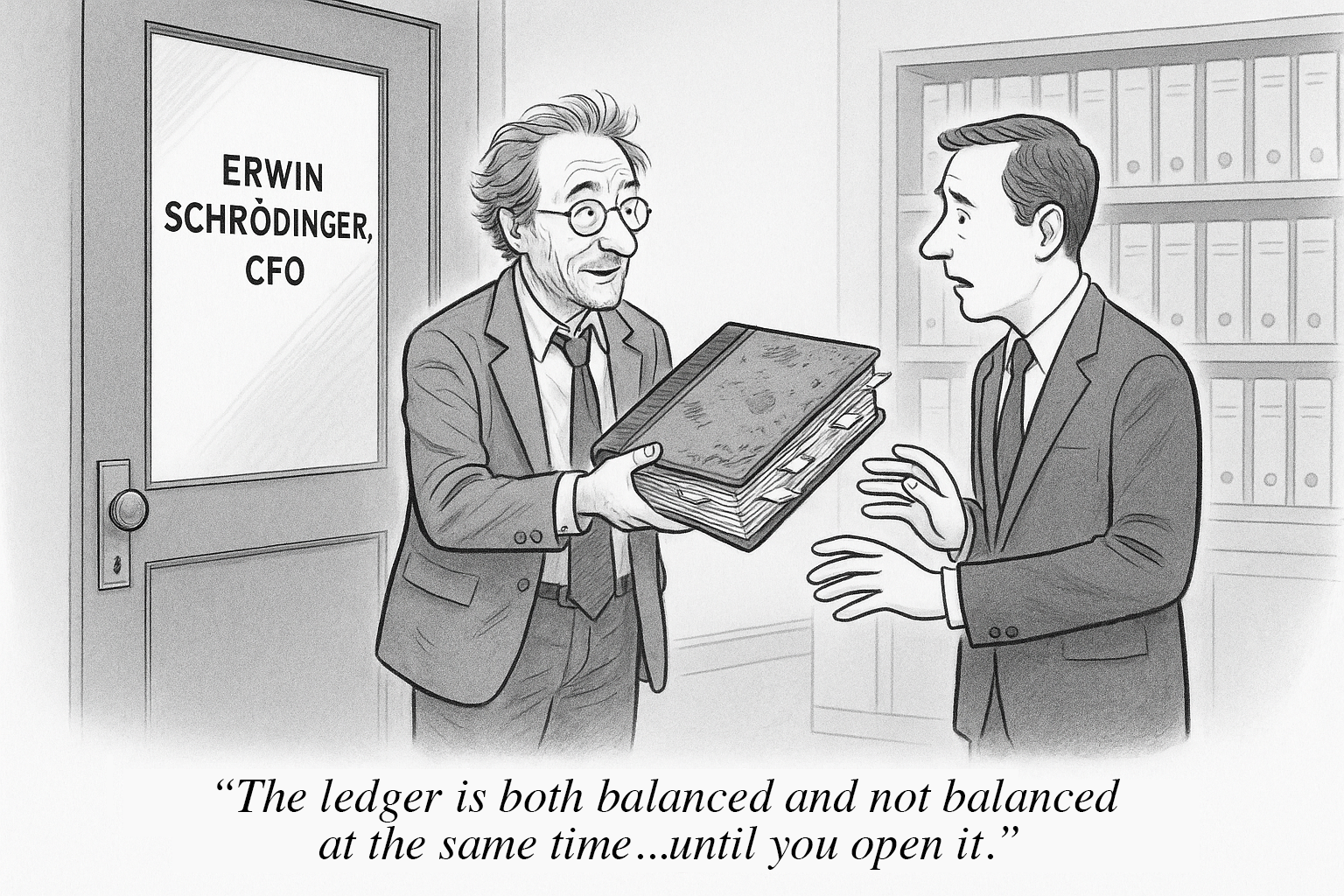 Schrödinger’s Ledger