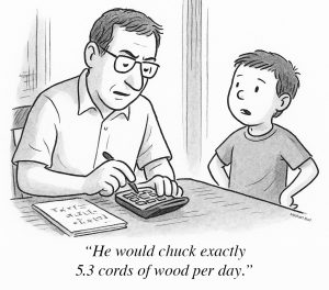 Woodchuck calculations