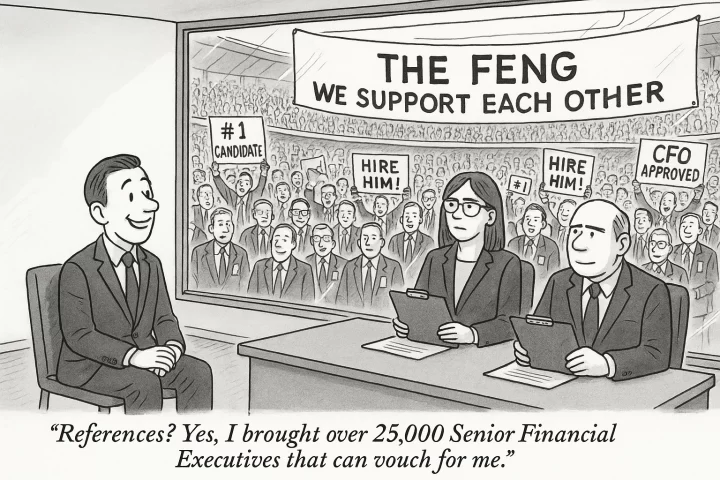 The FENG References Cents of Humor Comic by Michael Bud